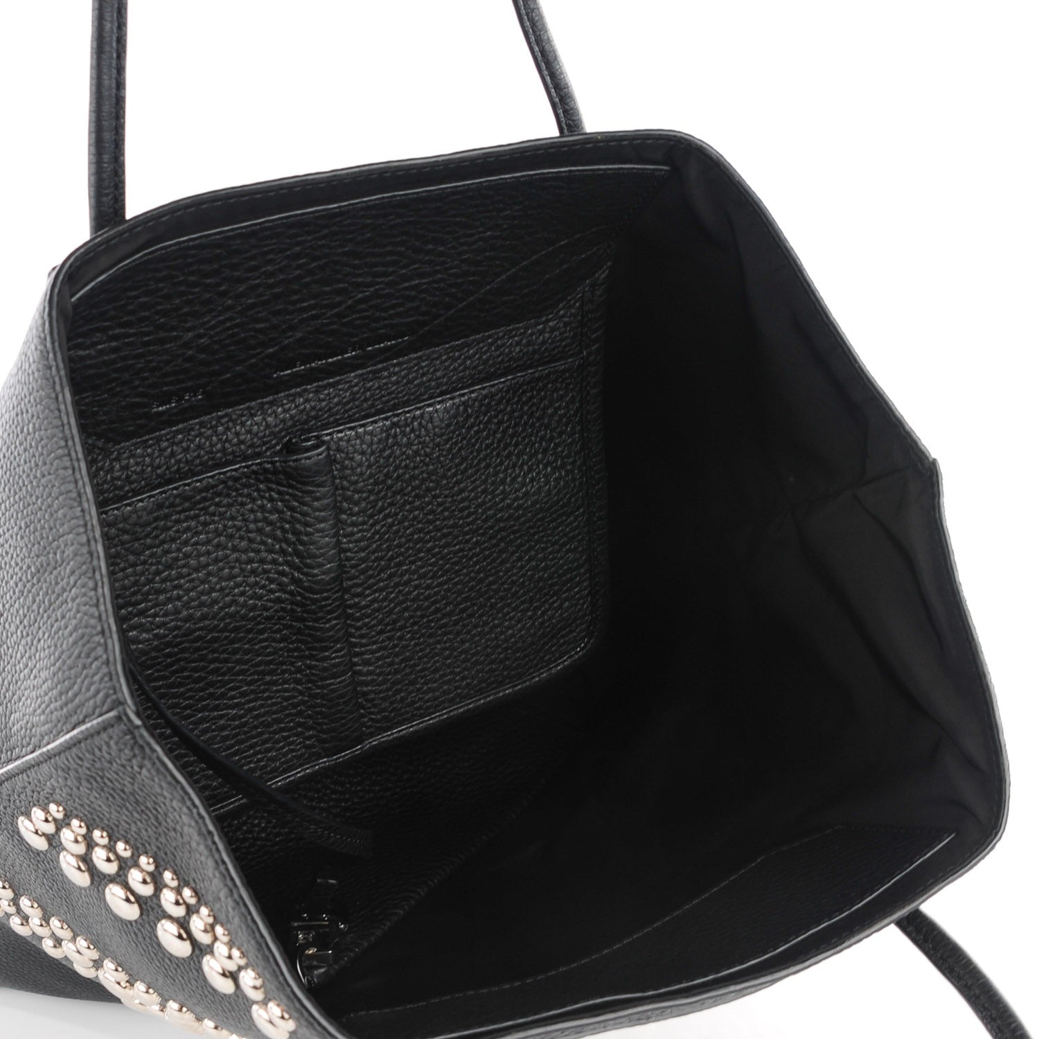 Alexander Wang Pebbled Calfskin Studded Prisma Tote Black 5 of 7