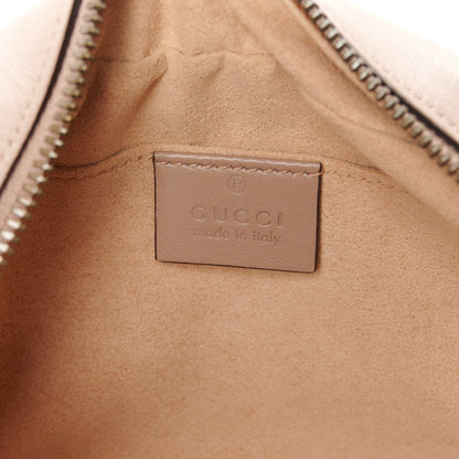 Gucci Calfskin Matelasse Small GG Marmont Chain Shoulder Bag Porcelain Rose 6 of 11