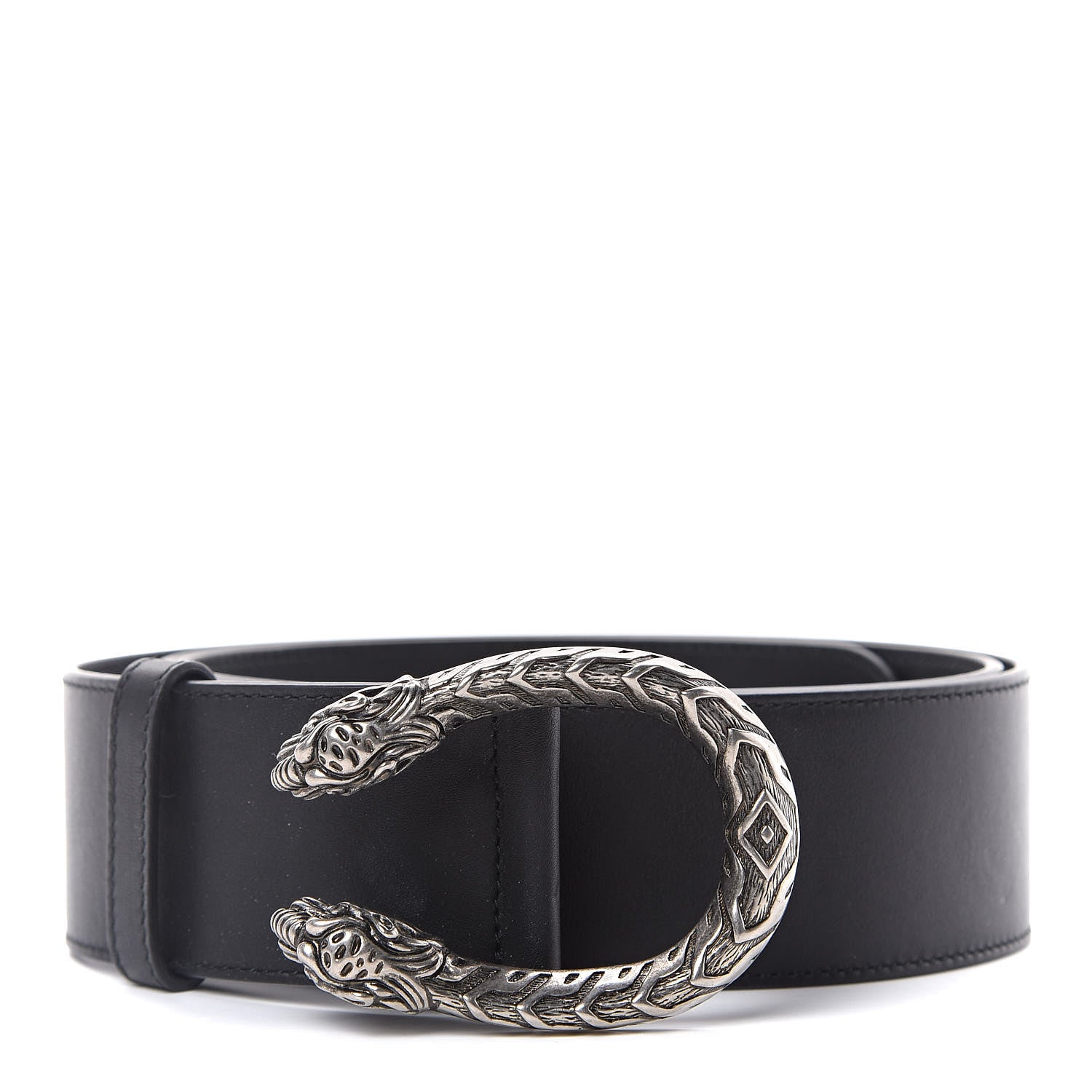 Gucci Calfskin Dionysus Belt 105 42 Black 1 of 7