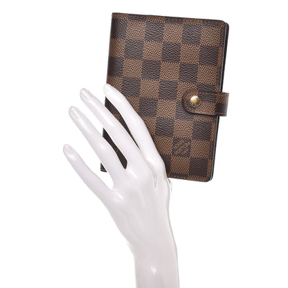 Louis Vuitton Damier Ebene Small Ring Agenda Cover 2 of 6