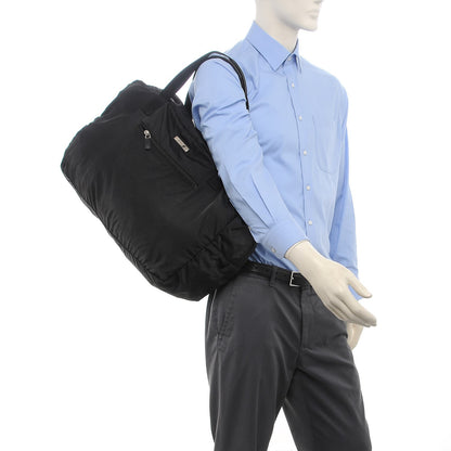 Gucci Nylon Duffle Tote Black 2 of 7