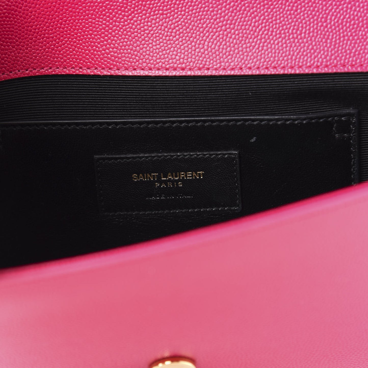Grain De Poudre Classic Monogram Cassandre Clutch Lipstick Fuchsia