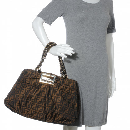 Fendi Zucca Mia Tote Tobacco 2 of 8