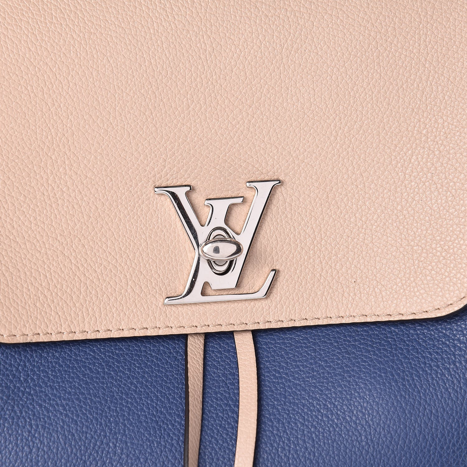 Louis Vuitton Calfskin Lockme Backpack Denim 11 of 11