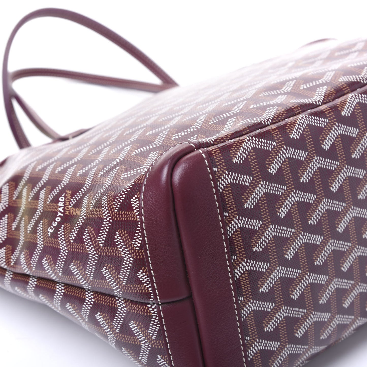 Goyardine Artois PM Burgundy