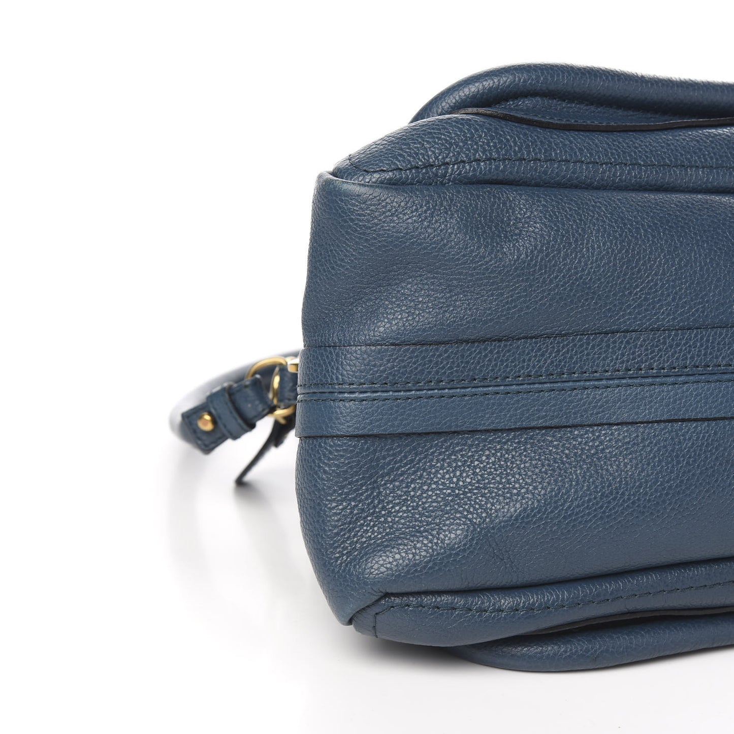 Calfskin Medium Paraty Peacock Blue