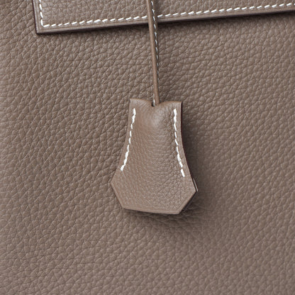 Hermes Togo Kelly Retourne 28 Etoupe 33 of 41