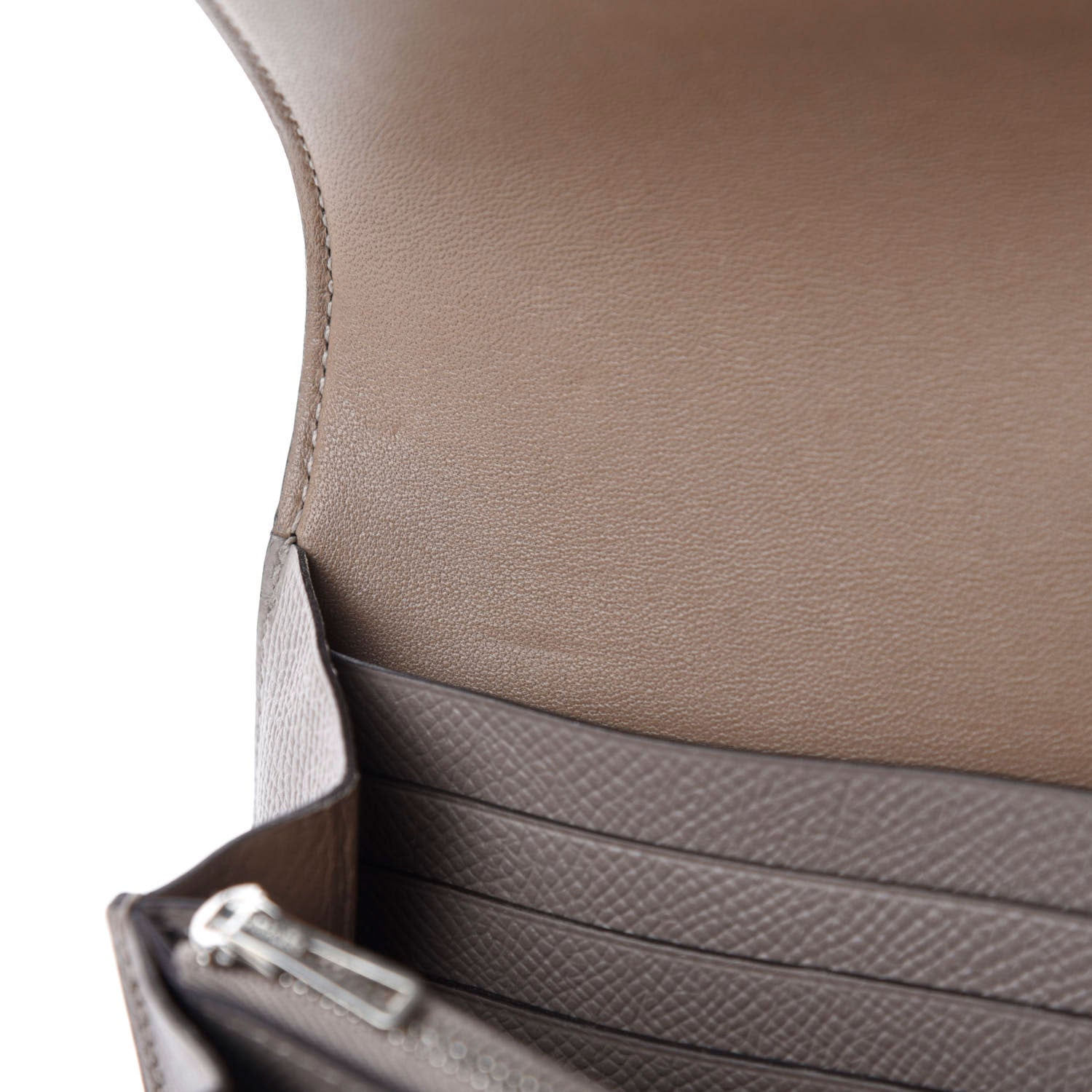 Hermes Epsom Constance Long Wallet Gris Asphalte 13 of 16