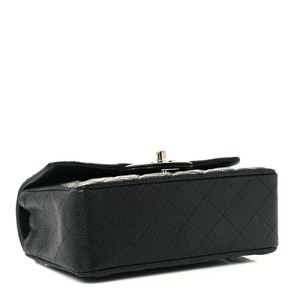 Chanel Caviar Quilted Mini Rectangular Flap Black 4 of 11
