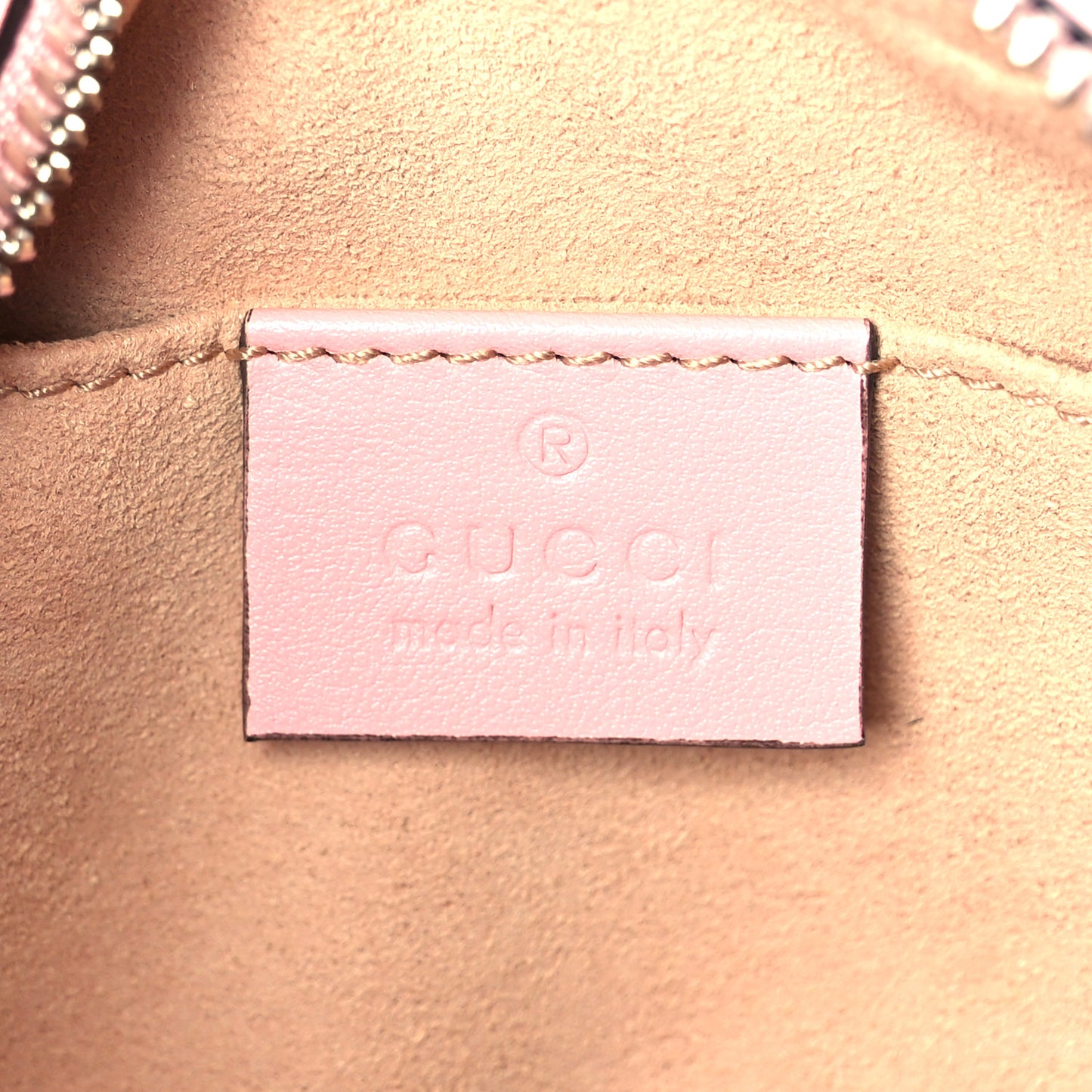 Calfskin Matelasse Small GG Marmont Chain Shoulder Bag Wild Rose