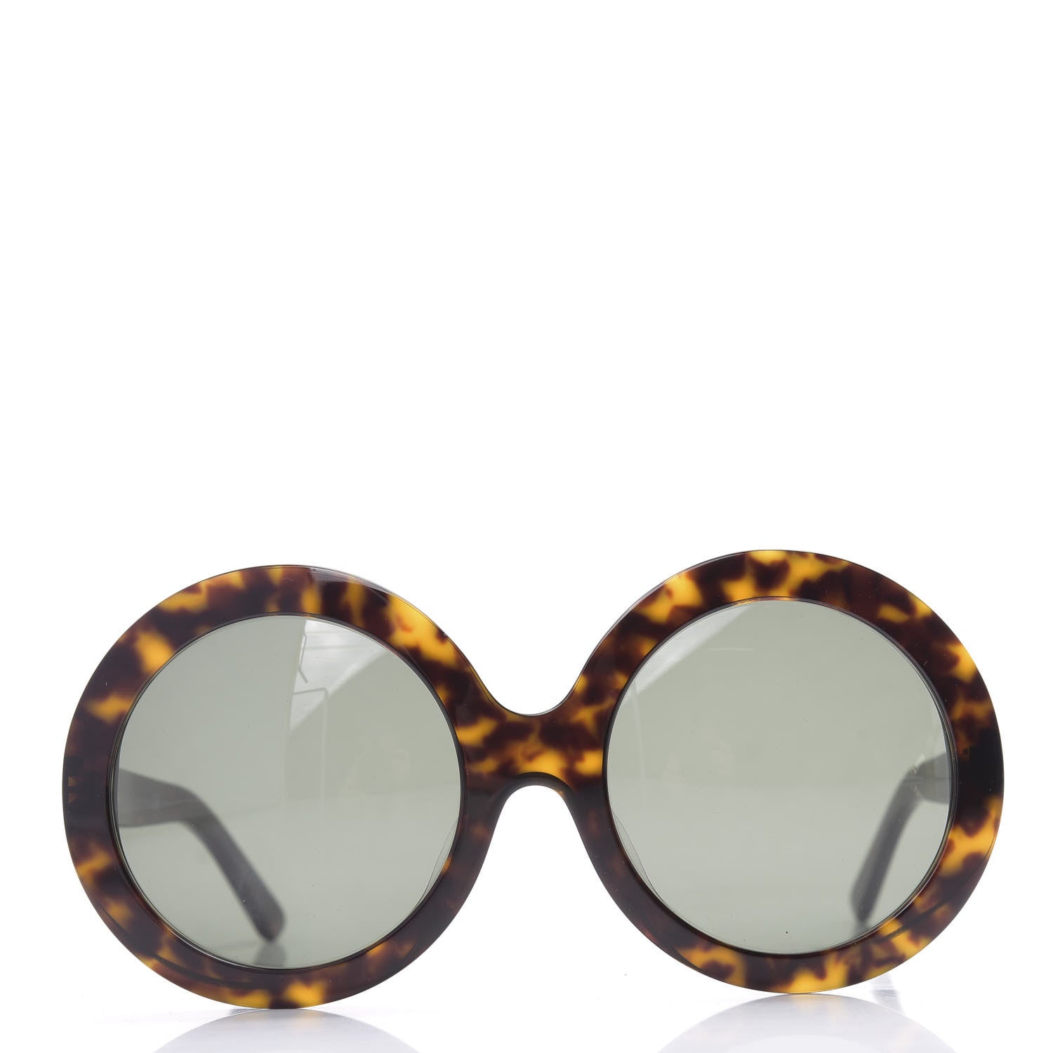Celine Round Sunglasses CL 40081U Tortoise 1 of 7