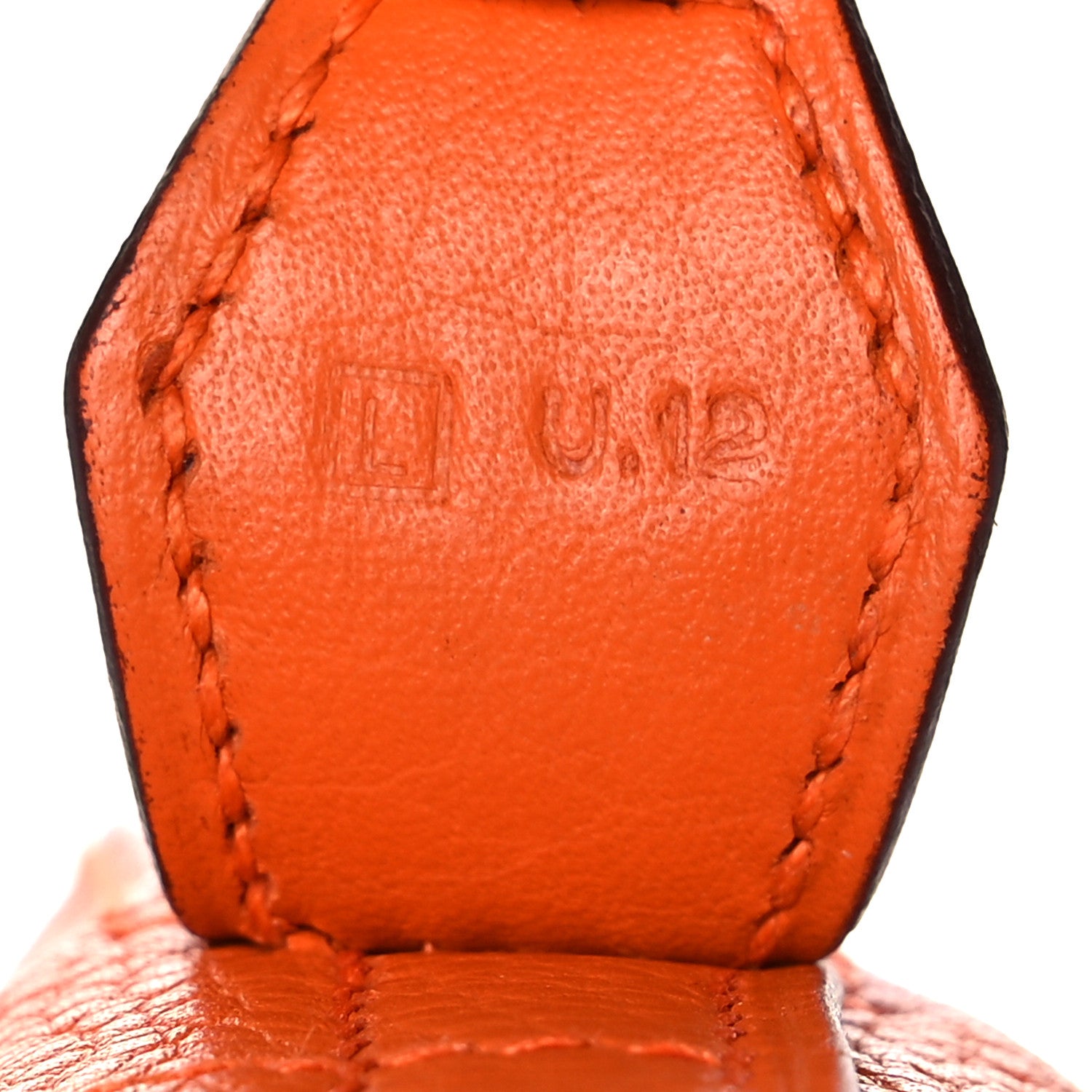 Hermes Taurillon Clemence Bolide 35 Orange 7 of 18