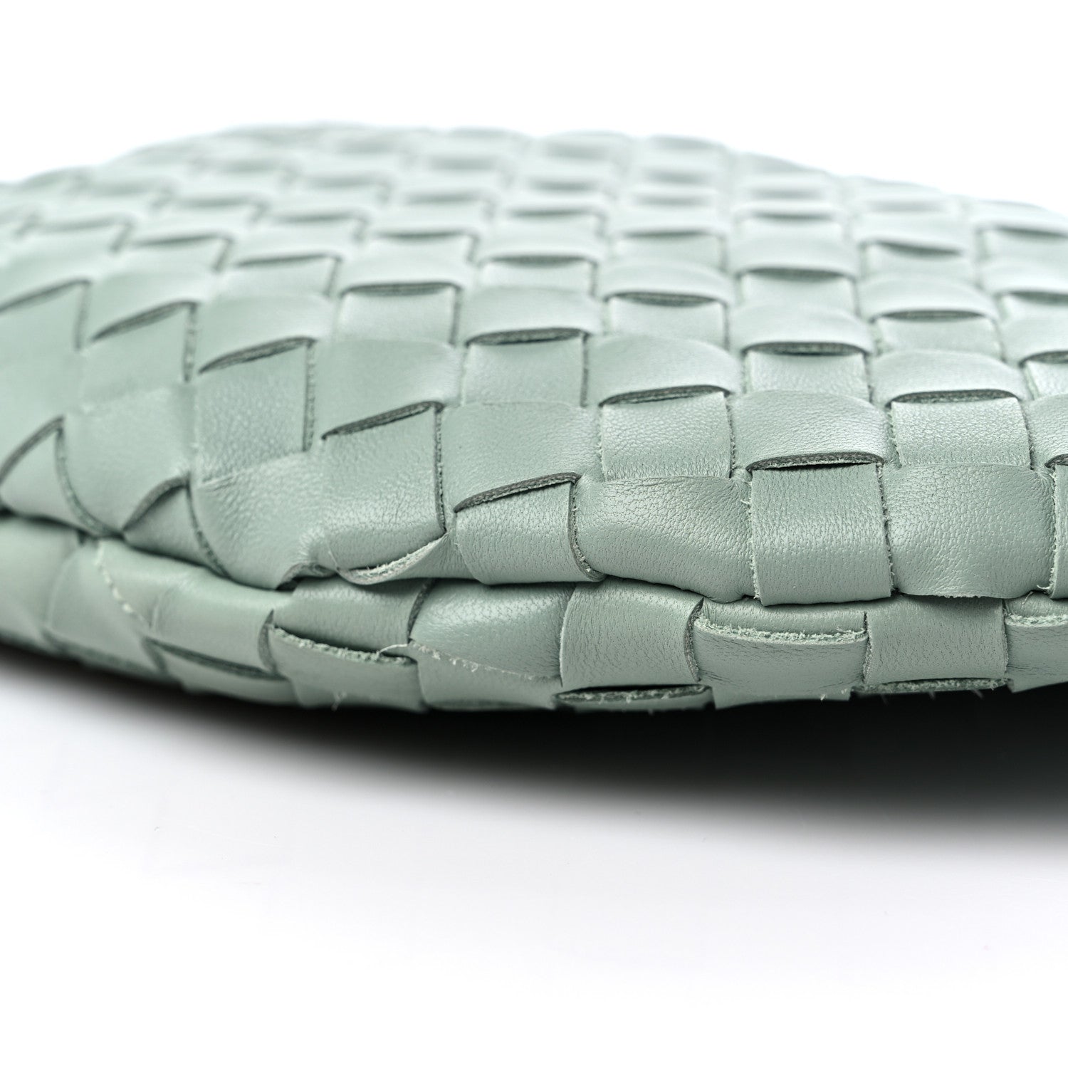 Bottega Veneta Nappa Intrecciato Small Turn Pouch Light Green 8 of 8