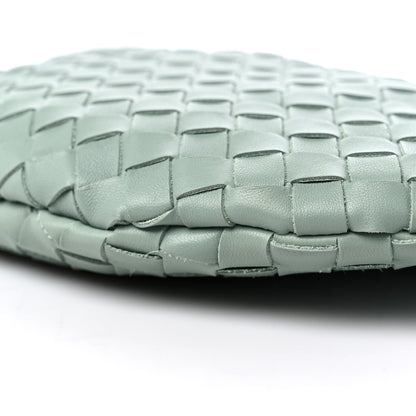 Bottega Veneta Nappa Intrecciato Small Turn Pouch Light Green 8 of 8