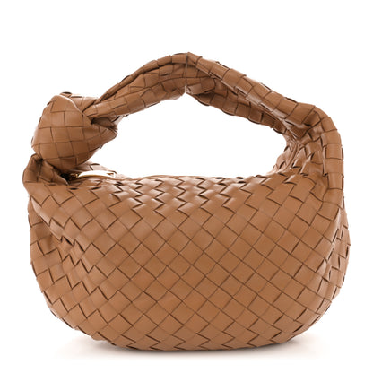 Bottega Veneta Nappa Intrecciato Teen Jodie Hobo Caramel 1 of 12