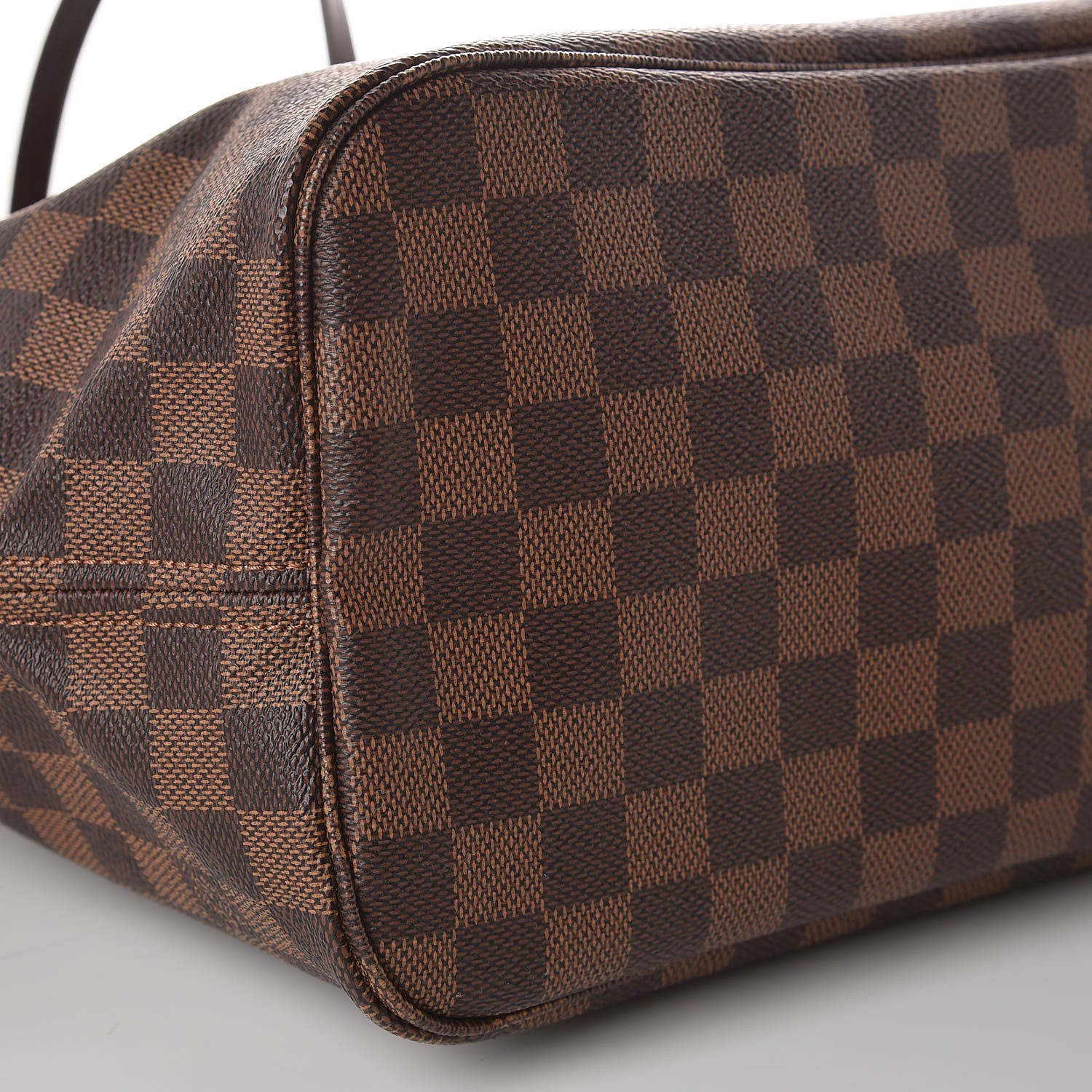Louis Vuitton Damier Ebene Neo Neverfull MM Rose Ballerine 12 of 13
