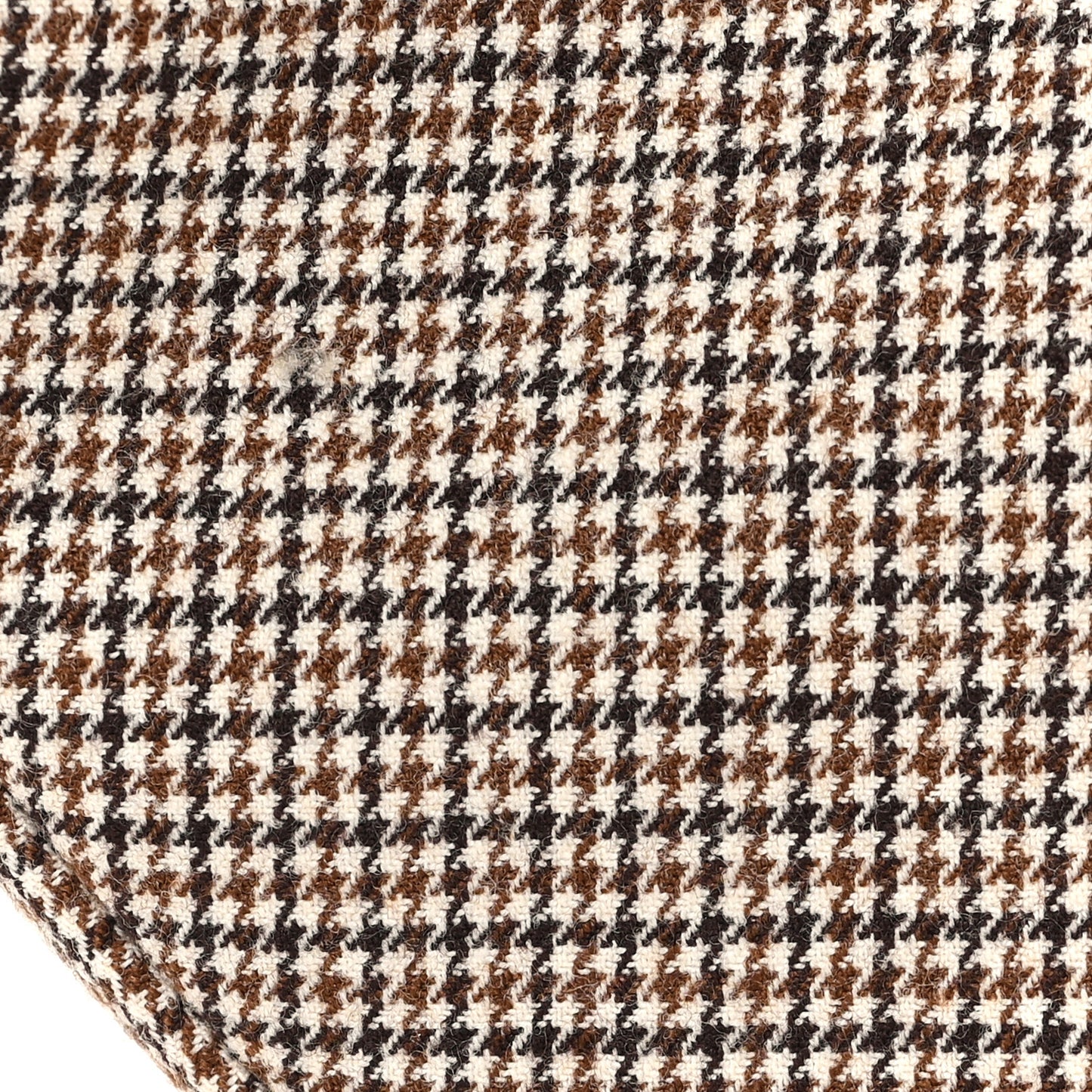 Wool Vitello Grace Small Houndstooth Small Fendigraphy Hobo Bag Beige Ebano