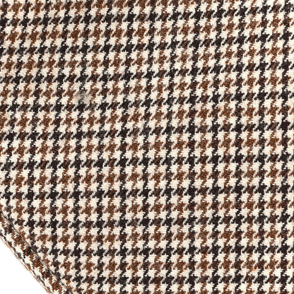 Fendi Wool Vitello Grace Small Houndstooth Small Fendigraphy Hobo Bag Beige Ebano 11 of 12