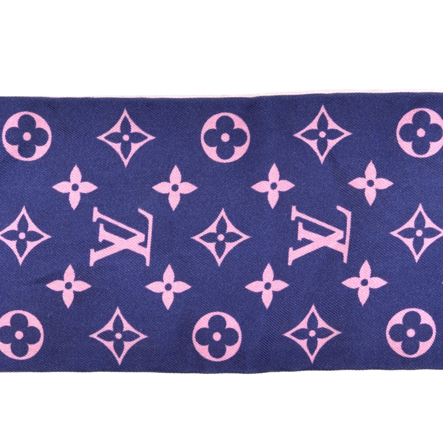 Louis Vuitton Silk Monogram World Of Love Bandeau Rose 3 of 3