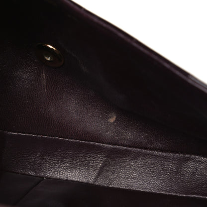 Chanel Patent East West Chocolate Bar Flap Burgundy 5 of 13