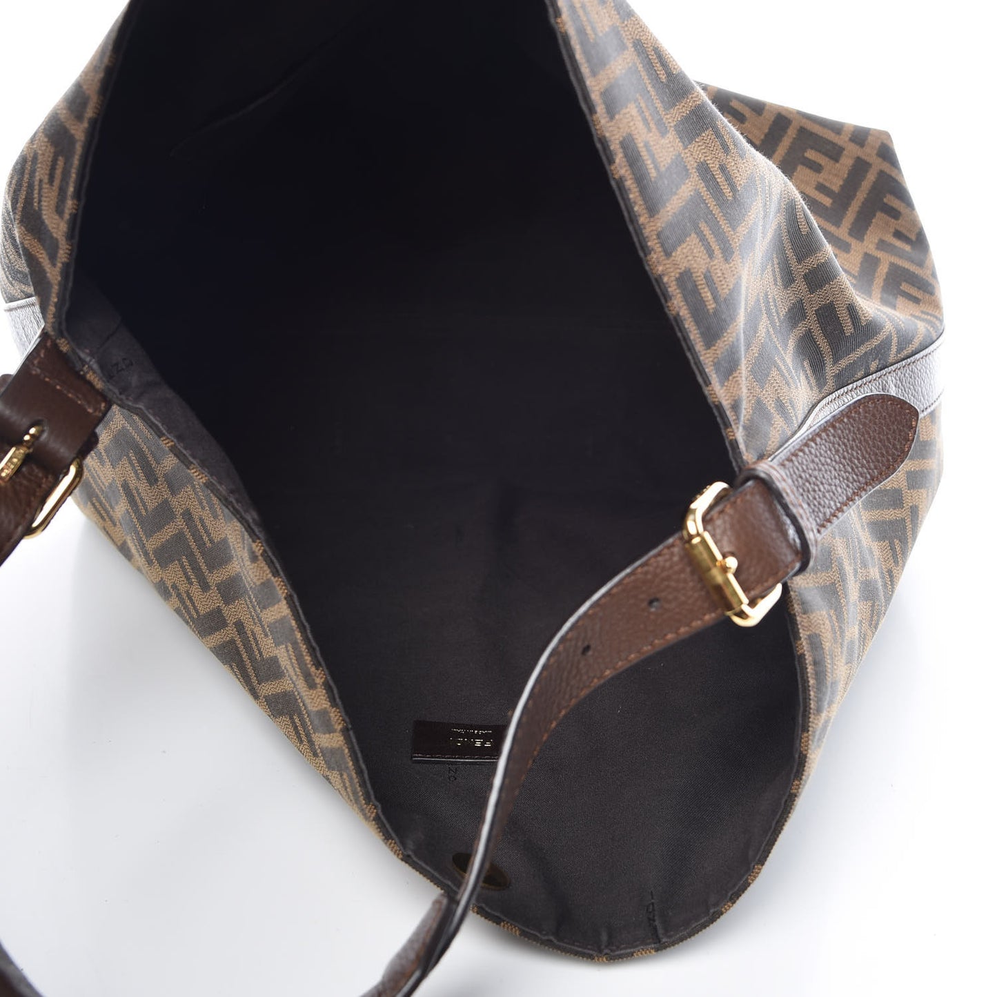 Zucca Vitello Artic Large Hobo Tobacco Castagna