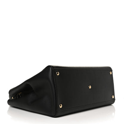 Fendi Vitello Elite Regular 2Jours Tote Black 4 of 11