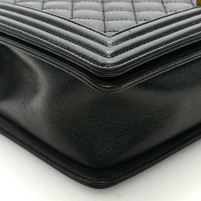 Chanel Caviar Quilted New Medium Boy Flap Black 8 of 10
