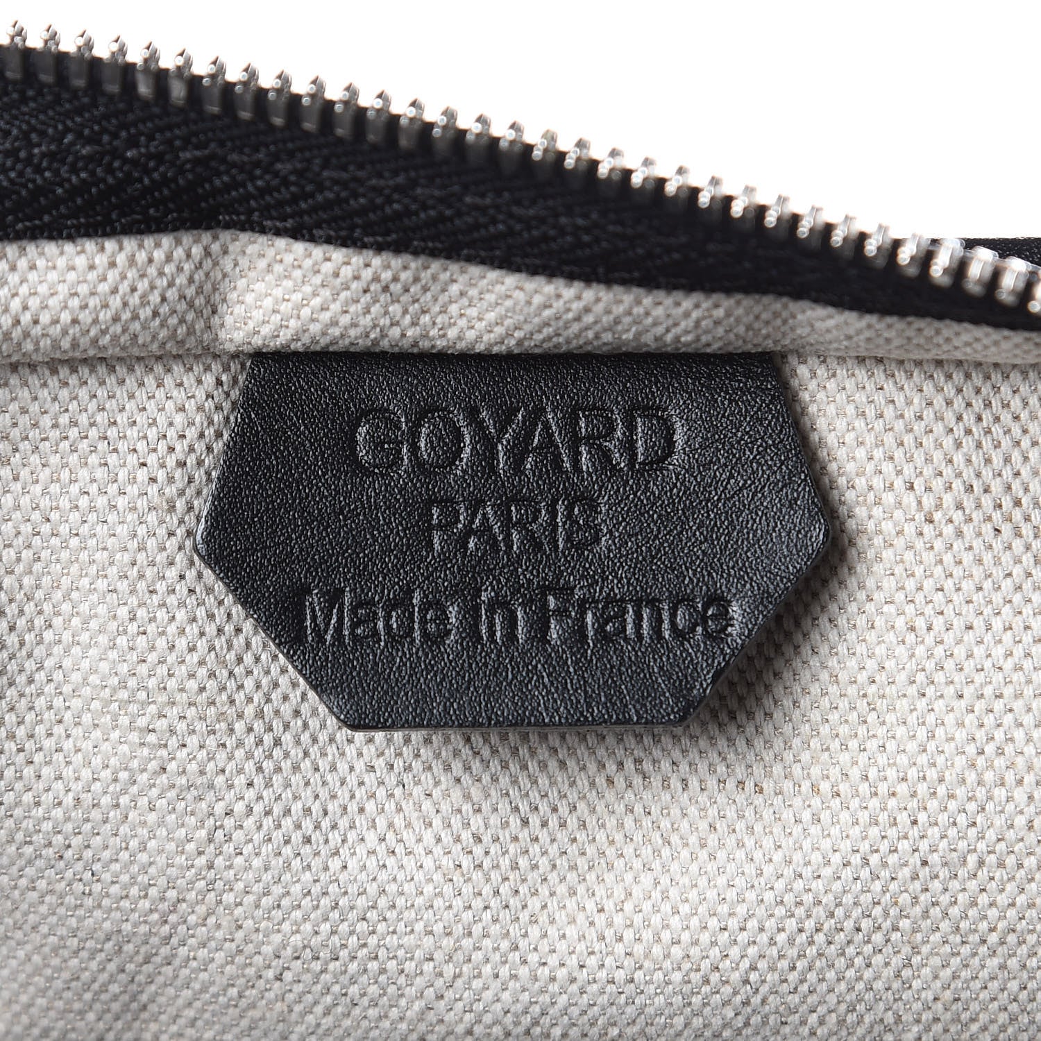Goyard Goyardine Fidji Zip Hobo Black 6 of 8