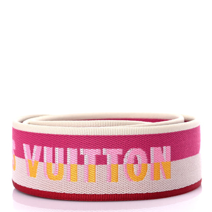 Louis Vuitton Jacquard Speedy Bandouliere 20 Shoulder Strap Fuchsia 2 of 3