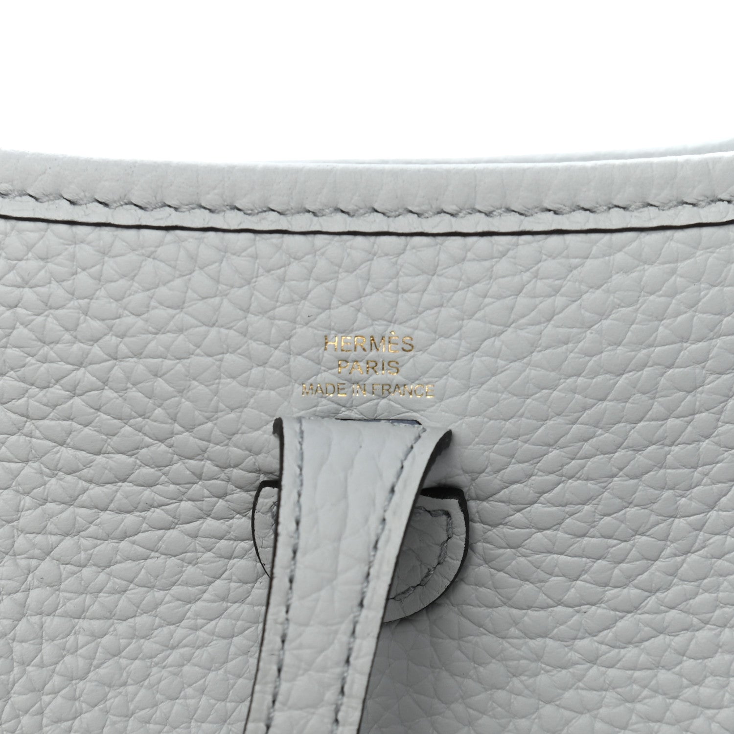 Hermes Taurillon Clemence Amazone Evelyne TPM Gris Perle Etain 6 of 9