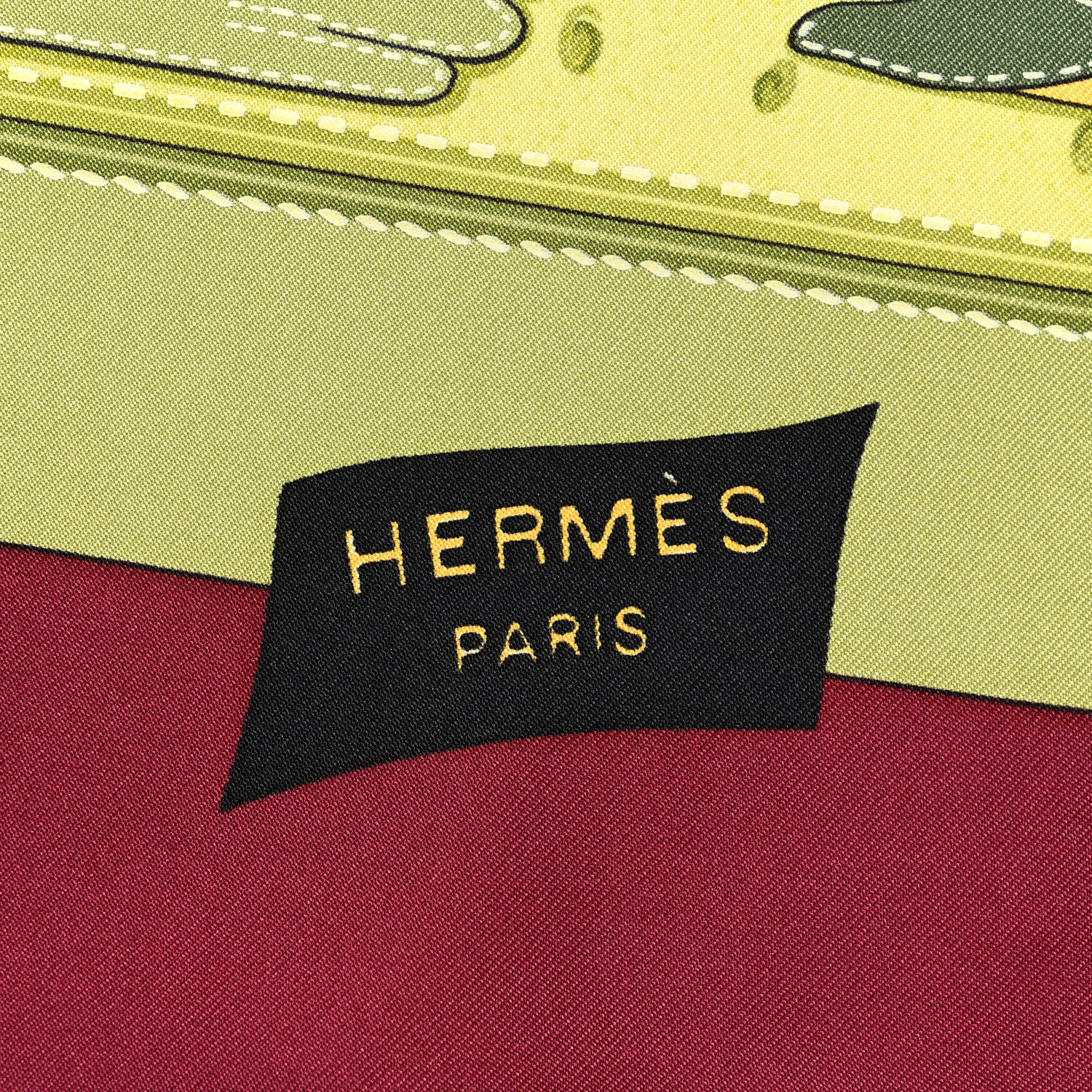 Hermes Silk Tout Cuir Scarf 90 2 of 5