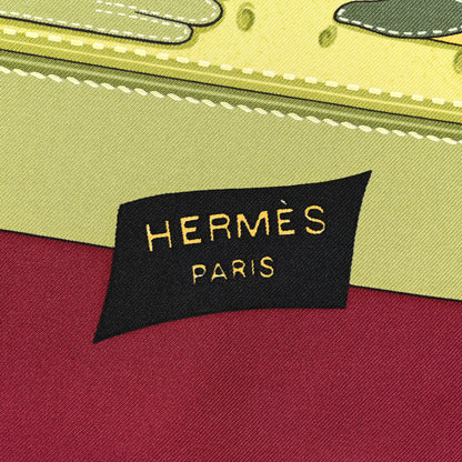 Hermes Silk Tout Cuir Scarf 90 2 of 5