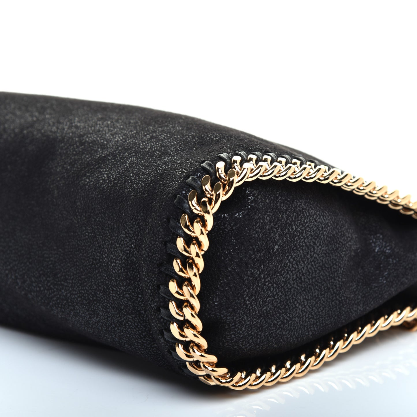 Shaggy Deer Mini Falabella Tote Black