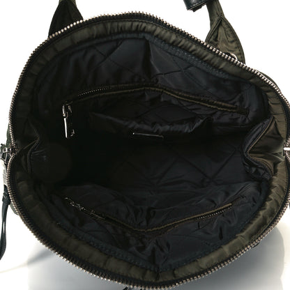Prada Tessuto Nylon Bomber Dome Satchel Mimetico 6 of 6