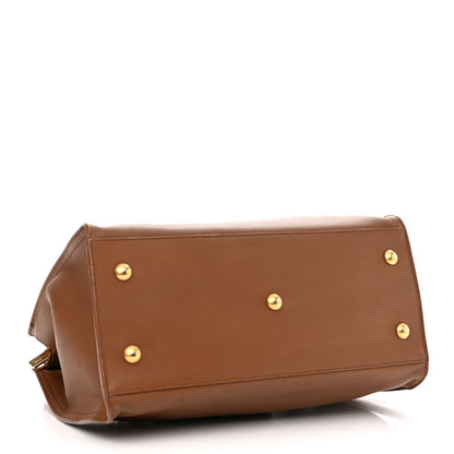 Saint Laurent Calfskin Small Classic Y Cabas Cognac 4 of 18