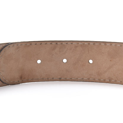 Gucci Crystal Monogram Hysteria Belt 95 38 Dark Brown 5 of 8