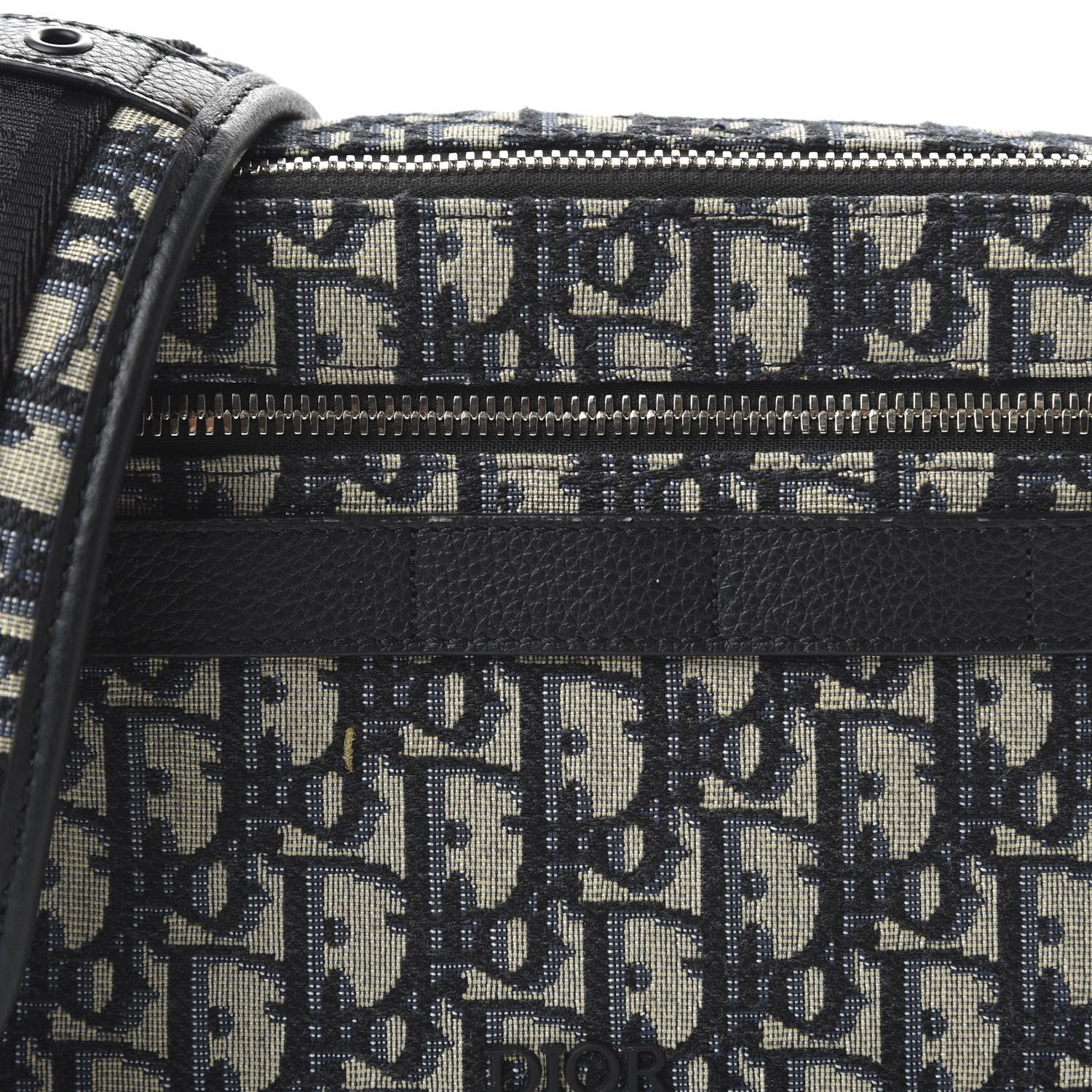 Christian Dior HOMME Oblique Safari Messenger Blue 9 of 10