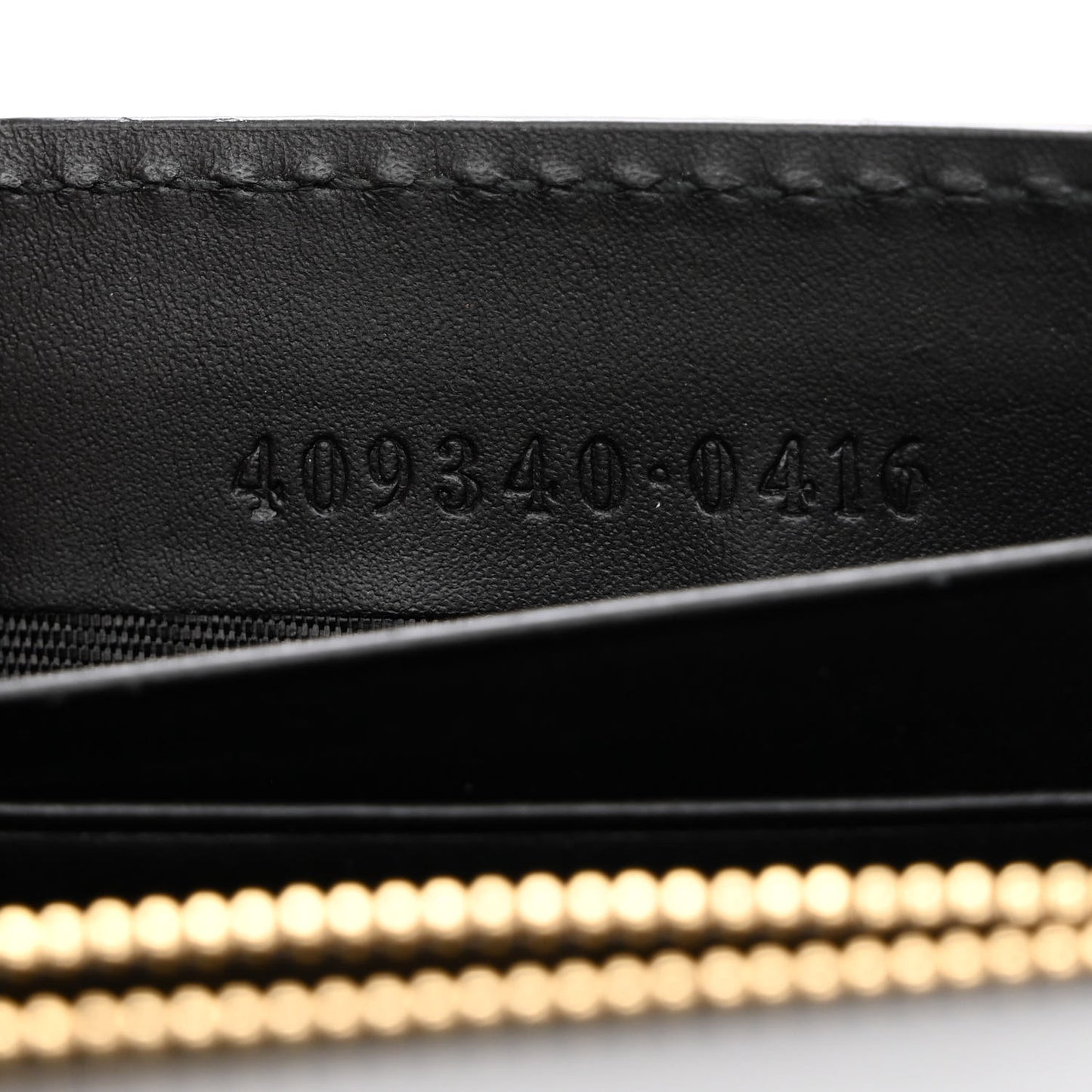 Guccissima Icon Chain Wallet Black