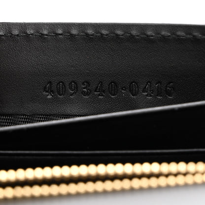Gucci Guccissima Icon Chain Wallet Black 7 of 10