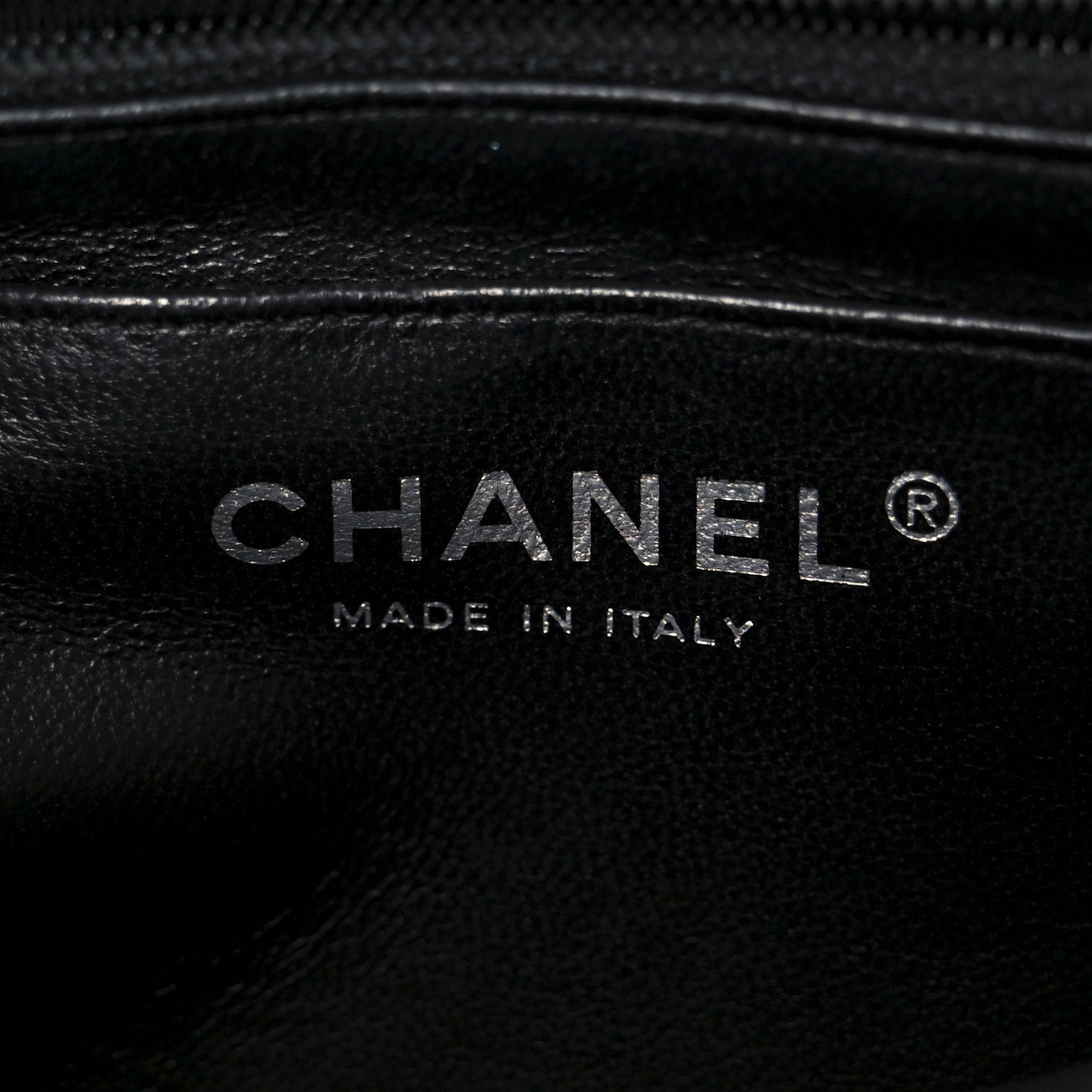 Caviar Quilted Mini Square Flap Black