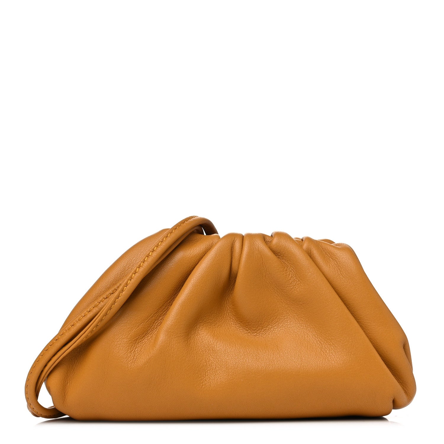 Bottega Veneta Butter Calfskin Coin Purse Caramel 1 of 10