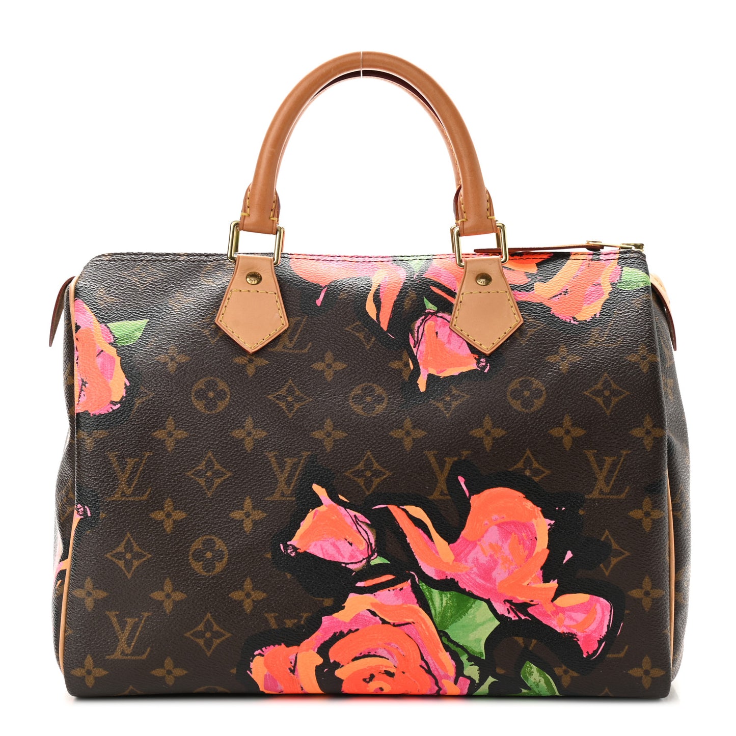 Monogram Roses Speedy 30