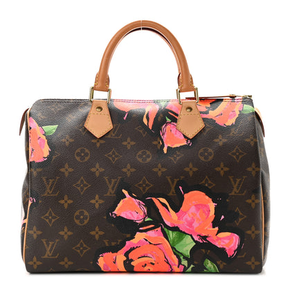 Louis Vuitton Monogram Roses Speedy 30 1 of 9
