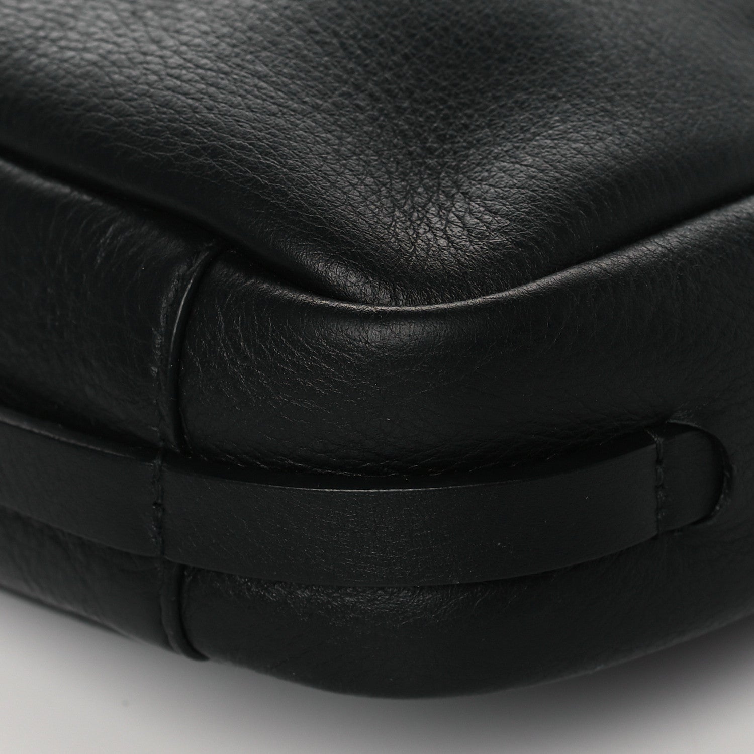 Balenciaga Calfskin Logo S Everyday Camera Bag Black 8 of 8