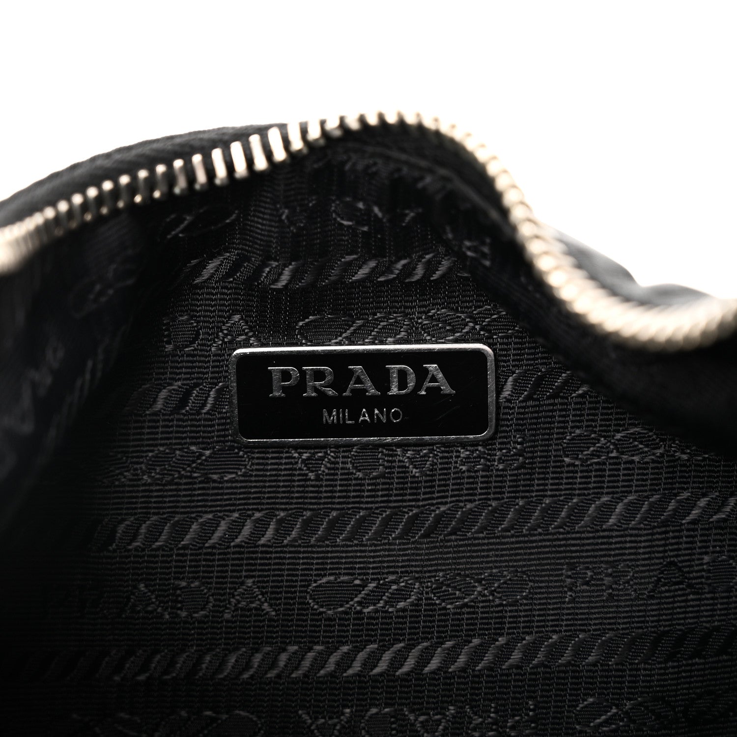 Prada Nylon Re-Edition 2005 Shoulder Bag Black 6 of 9