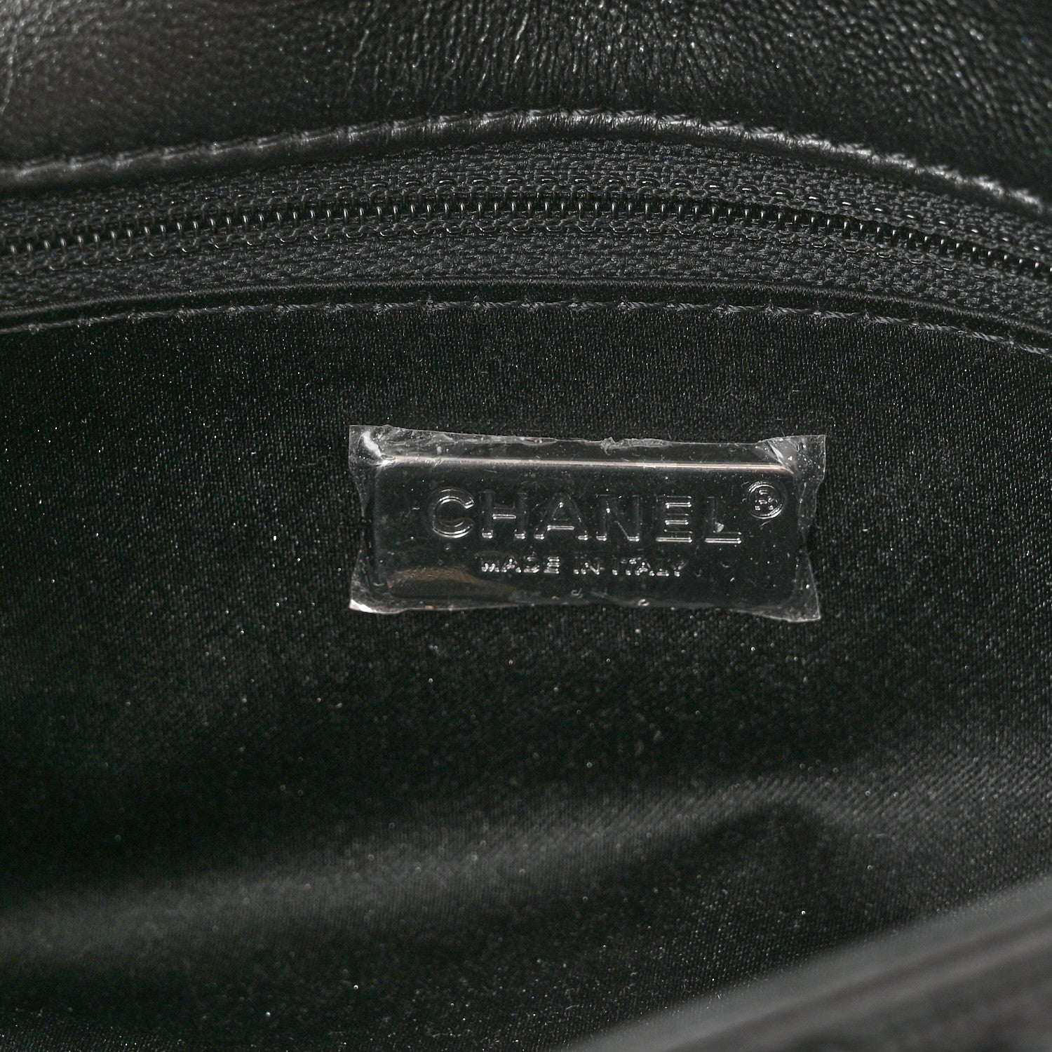 Chanel Sequin Single Flap Black 6 of 10