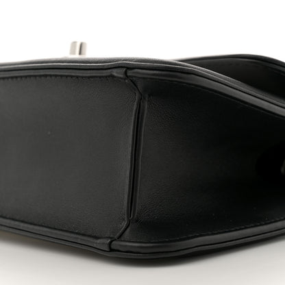 Chanel Lambskin Calfskin Mini Chocolate Bar Flap Bag White Black 10 of 10