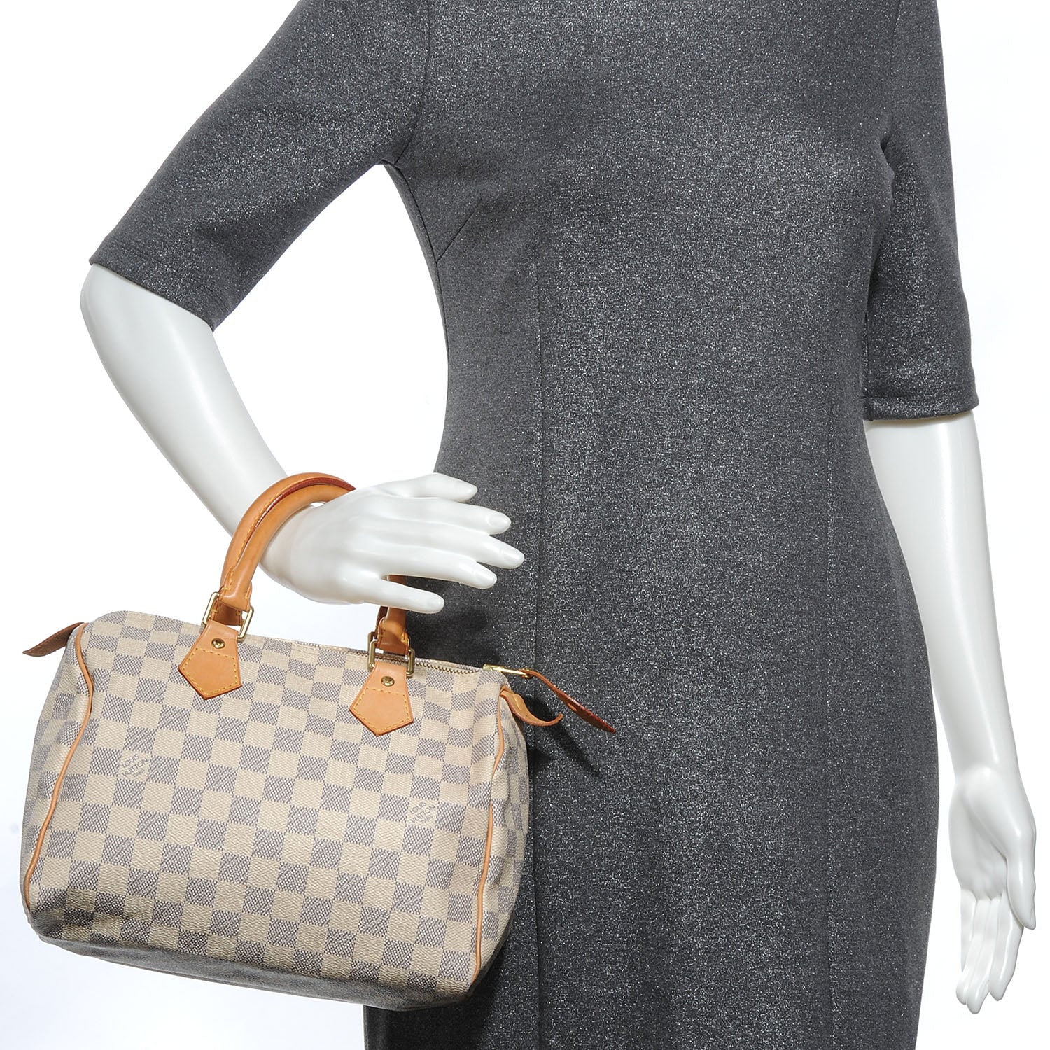 Louis Vuitton Damier Azur Speedy 25 2 of 8