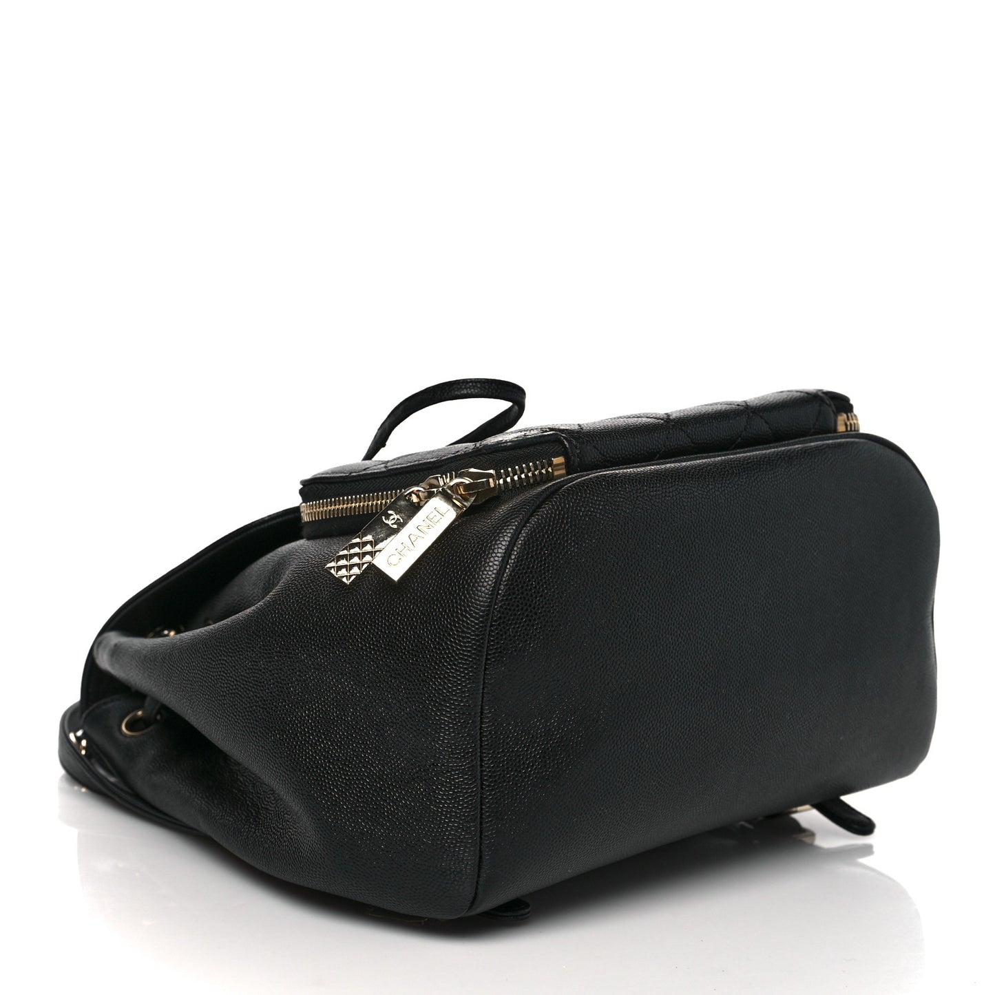 Caviar Quilted Business Affinity Backpack Black