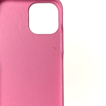 Chanel Lambskin Quilted iPhone XII Pro Case With Chain Pink 5 of 5